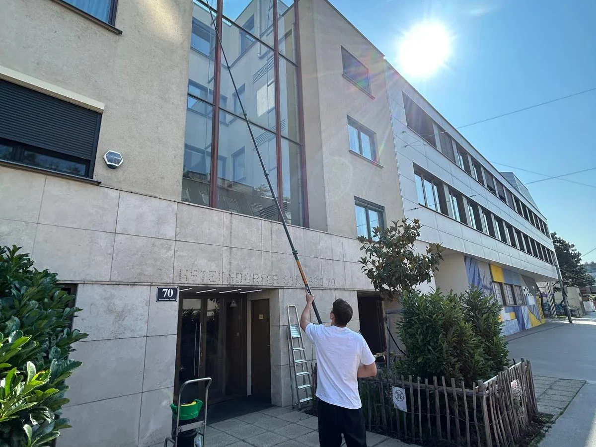 Fensterreinigung Wien Außenreinigung